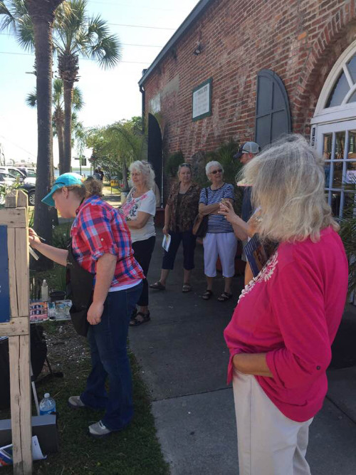 plein air Plein Air taking place at HCA
